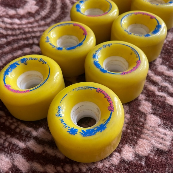 Retro roller skate sure grip wheels - Picture 3 of 3